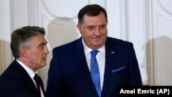 Milorad Dodik i Željko Komšić, članovi Predsjedništva BiH 
