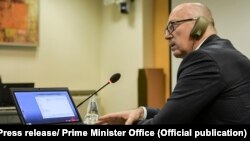 Goran Rakic, chairman of the Serbian List party, called the decision to suspend the police chief "illegal." (file photo)