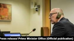 Goran Rakiq, kryetar i Listës Serbe, njëherësh edhe ministër për Kthim dhe Komunitete në Qeverinë e Kosovës. 