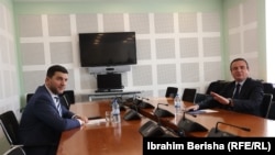 Takimi Kurti-Krasniqi, më 1 maj 2025.