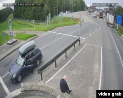 Мікалай Статкевіч у нэўтрадльнай зоне каля мяжы з Літвой