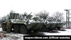 O parte a echipamentului militar pe care Rusia îl are în Transnistria, în cadrul Grupului Operațional al Trupelor Ruse.