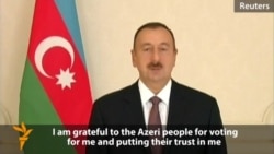 Aliyev Thanks Azerbaijan Voters For Third Term