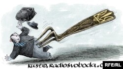 Політична карикатура Олексія Кустовського