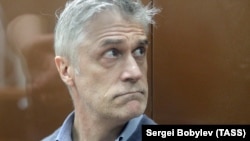Michael Calvey attends a court hearing earlier this month in Moscow.