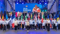 De dimineață – Ziua Victoriei, după-amiază – Ziua Europei. Cum a fost marcat 9 mai la Chișinău 