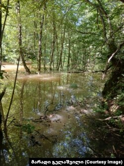დაგუბების ფოტო მარად გელაშვილმა 24 აგვისტოს გაავრცელა. ის წერდა, რომ წყალი უკვე სამ ადგილასაა დაგუბებული და რკინიგზას მობილიზებული აქვს ტექნიკა, რათა წამოსულ მასას რკინიგზისვე ხიდის ქვეშ გაუწმინდოს და მოუმზადოს კალაპოტი.