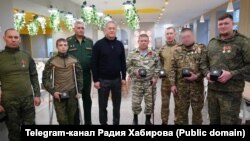 Город Благовещенск, Башкортостан. Радий Хабиров на встрече с военнослужащими из республики, проходящими реабилитацию