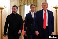 Зеленський, Стубб, Трамп. Білий дім. 18 серпня 2025 року