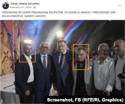 Postim në Facebook i Zoran Ushqumliqit, në shkurt të vitit 2024.