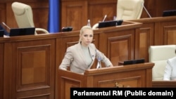 Marina Tauber, în Parlament, 20 august 2021 