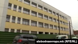 Северна Македонија - Болницата во изградба, Кичево, ноември 2024 година. 