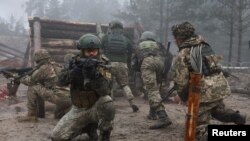 شماری از نیروهای اوکراین