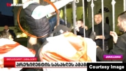 მანუჩარ მიქელაძე - კადრი პროკურატურის ვიდეოდან