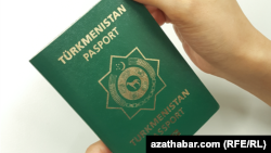 Türkmenistanyň raýatynyň Türkmenistandan gitmäge we Türkmenistana gelmäge degişli pasporty