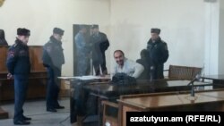 Павел Манукян в зале суда (архив)