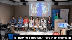 Konferencija za medije Ministarstva evropskih poslova Crne Gore, Podgorica, 17.jun 2025.
