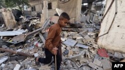 جګړه ځپلې غزه