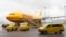 В июле 2024 года на складе DHL в восточном немецком городе Лейпциг неожиданно загорелся пакет (архивное фото)