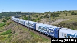 Поезд «Таврия» в крымском направлении российского оператора «Гранд сервис экспресс» (иллюстративное фото)