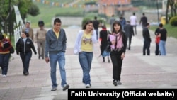 Студенты университета "Фатих". 