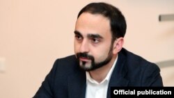 ՔՊ-ի քաղաքապետի թեկնածու Տիգրան Ավինյան։
