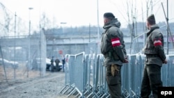 На границе с Австрией. 2016 г.