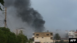 Një sulm izraelit i kryer në Liban më 6 nëntor. 