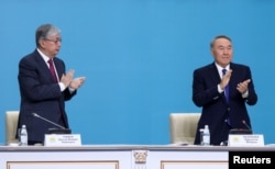 Назарбаев Тоқаевты президенттікке кандидат ретінде ұсынған сәт. 23 сәуір 2019 жыл.