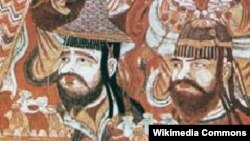 Купцы из Согда на древних фресках