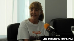 Monica Macovei la masa rotundă „Moldova, quo vadis?" din cadrul campaniei „"AICI este Europa Libera", Chișinău, august 2015