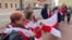 Акция в поддержку белорусов в Петербурге