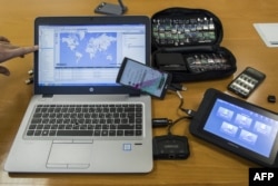 Jedna od starih verzija forenzičkog aparata Cellebrite