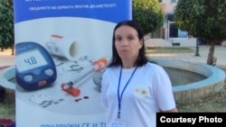 Гордана Јанева, мајка на дете со дијабетес