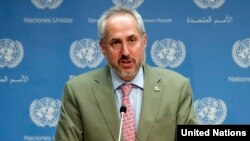  استیفن دوجاریک سخنگوی سازمان ملل متحد