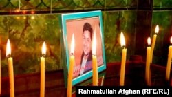 تصویری به مناسبت یاد بود از الیاس داعی خبرنگار رادیو آزادی در هلمند