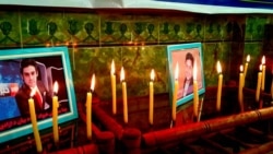 الیاس داعی خبرنگار رادیو آزادی در ولایت هلمند و یما سیاووش گرداننده شبکه تلویزیونی طلوع