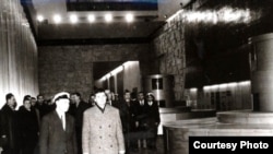 Ceaușescu, la inaugurarea hidrocentralei de la Vidraru, 1966