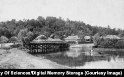 نمایی از یک روستا در استان وُلین اوکراین در سال ۱۹۰۹ میلادی