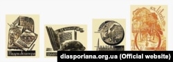 Екслібриси Ніла Хасевича, які були нагороджені на Міжнародній виставці дереворитів у Варшаві 1936–1937 роки