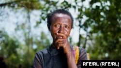 "We build peace so our children won't have to face the consequences of genocide," says Margaret Murekatete, a survivor of the 1994 Rwandan genocide, speaking to RFE/RL in the village of Rukara.
