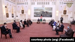 مراسم معرفی نامزد وزیران جدید توسط محمد اشرف غنی رئیس جمهور افغانستان