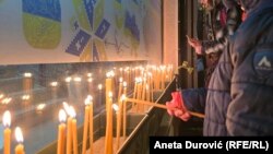 Komemorativni skup povodom treće godišnjice od početka ruske agresije na Ukrajinu.