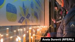 Komemorativni skup povodom treće godišnjice od početka ruske agresije na Ukrajinu.