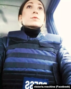 Журналістка Вікторія Рощина, архівне фото