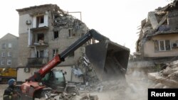 Селидово шаары аткылоодон кийин. Украина, 15-ноябрь,  2023-жыл