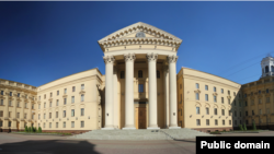 Будынак КДБ у Менску, архіўнае фота