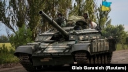 Un tac ucrainean, în regiunea Donețk, 14 iunie 2022