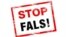 Logo-ul campaniei „Stop Fals!”