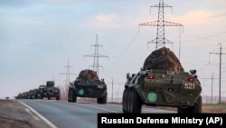 Forțe militare rusești de menținere a păcii, în drum spre Nagorno-Karabah, 10 noiembrie 2020